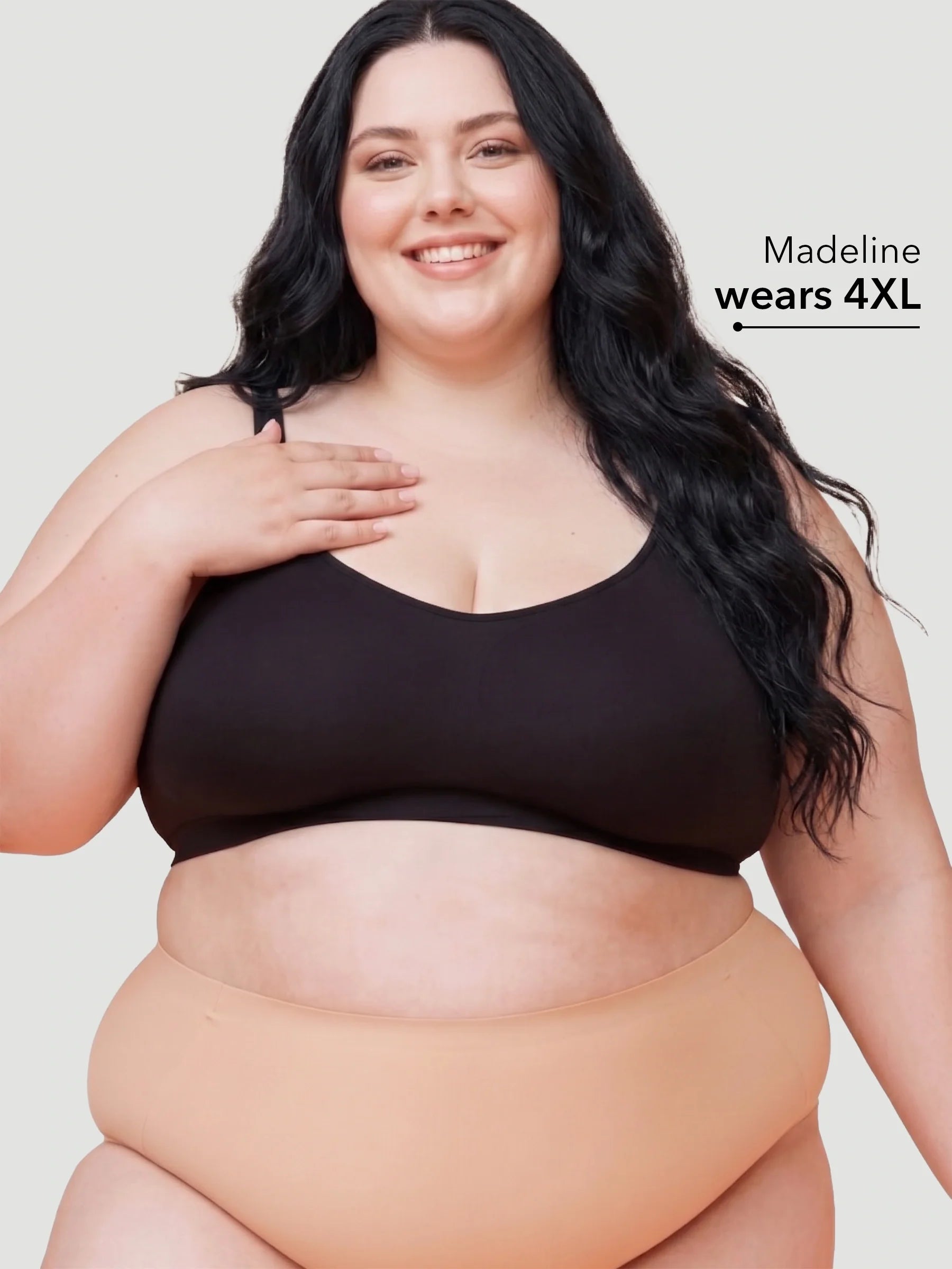SPECIAL OFFER: Adjustable Wire Free Shaper Bra (Cups A-FF) + FREE Bra Extender 80% OFF