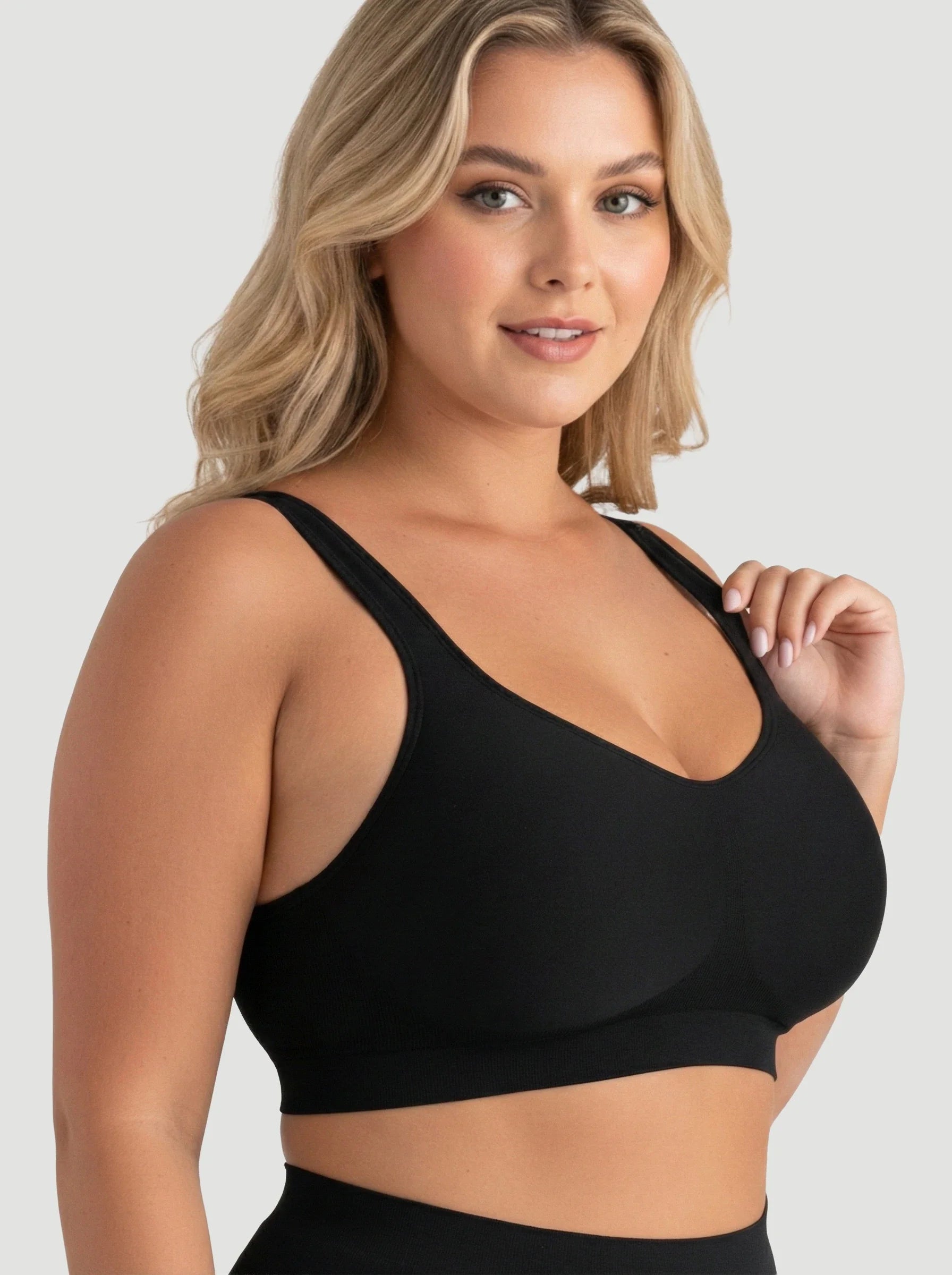 Wire Free Shaper Bra (Cups A-FF) + FREE Bra Extender