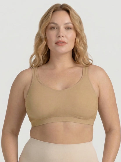 SPECIAL OFFER: Adjustable Wire Free Shaper Bra (Cups A-FF) + FREE Bra Extender 80% OFF