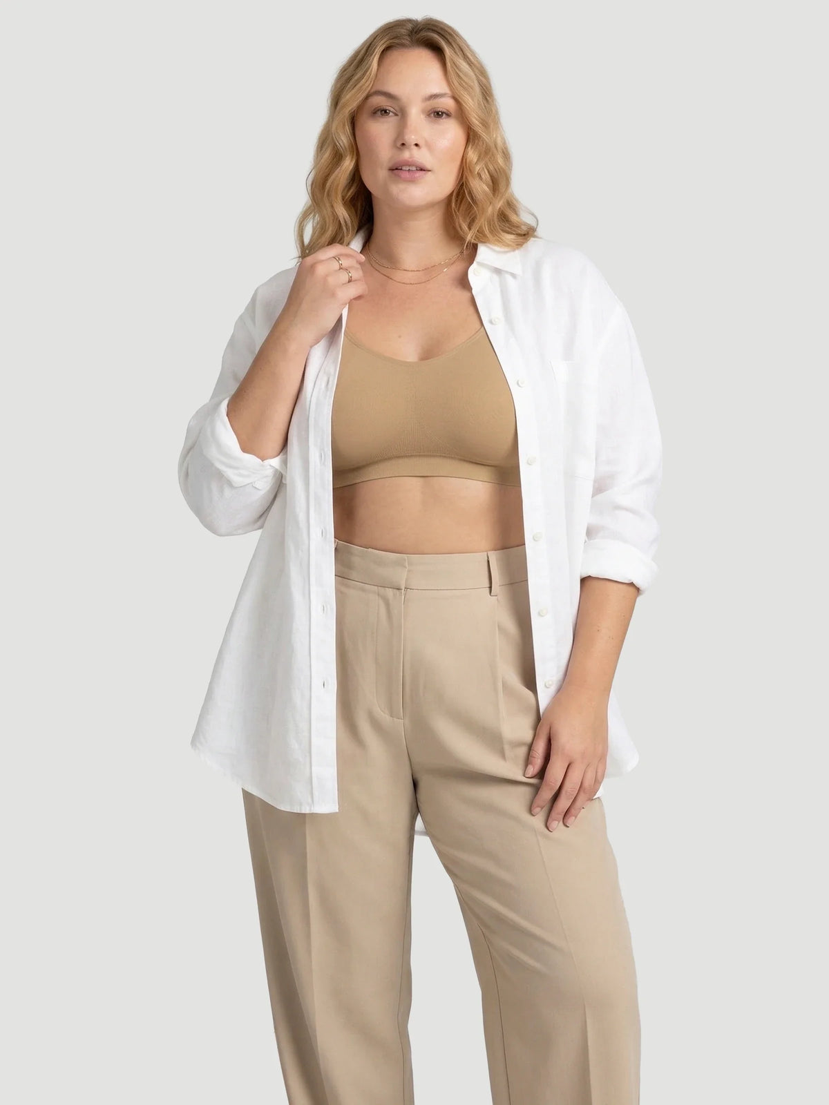 SPECIAL OFFER: Adjustable Wire Free Shaper Bra (Cups A-FF) + FREE Bra Extender 80% OFF