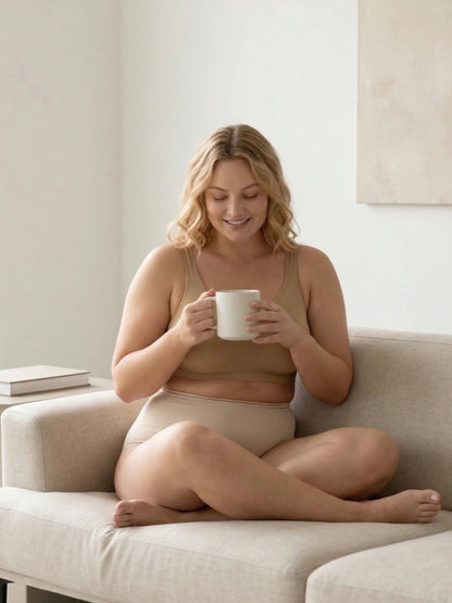 2-Pack Adjustable Wire Free Shaper Bra (Cups A-FF) + FREE Bra Extender