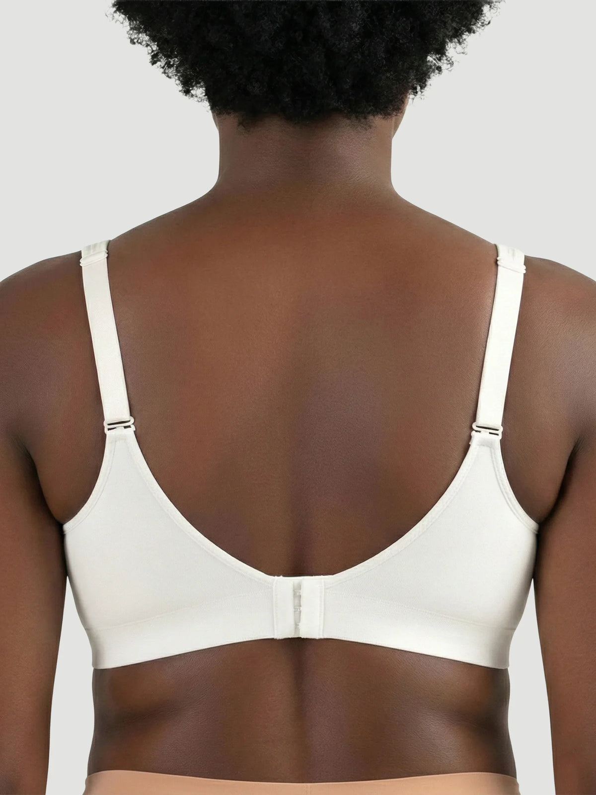 2-Pack Adjustable Wire Free Shaper Bra (Cups A-FF) + FREE Bra Extender