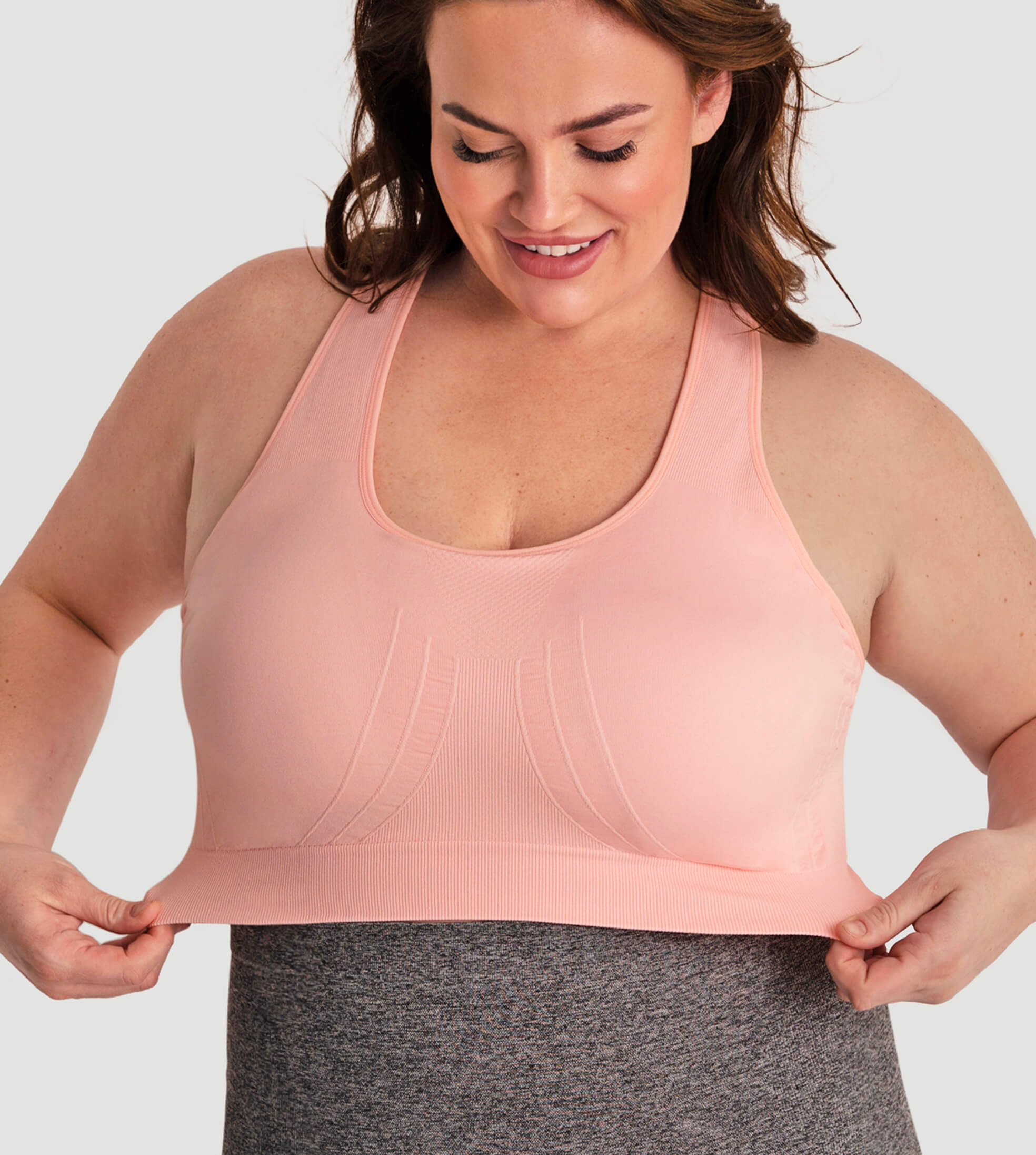 Racerback Seamless Sports Bra