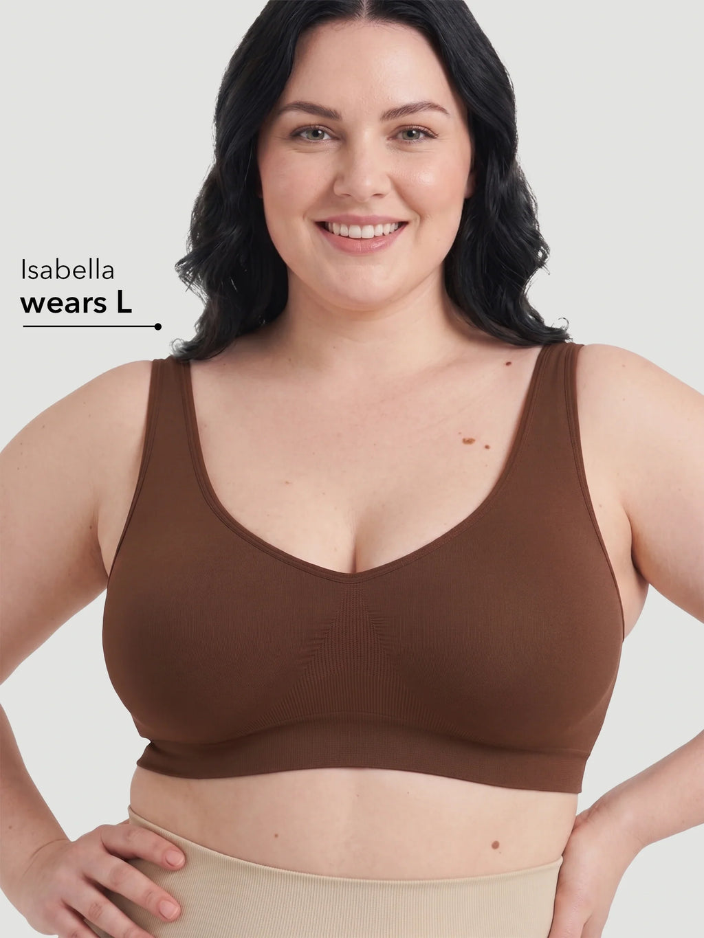 SPECIAL OFFER: Daily Comfort Throw-on Wirefree Bra (A-FF Cup) 80% OFF