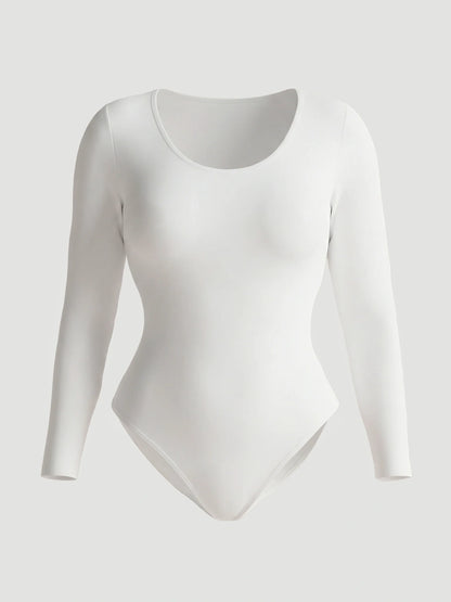 Long-Sleeve Seamless Sculpt Shapewear Bodysuit