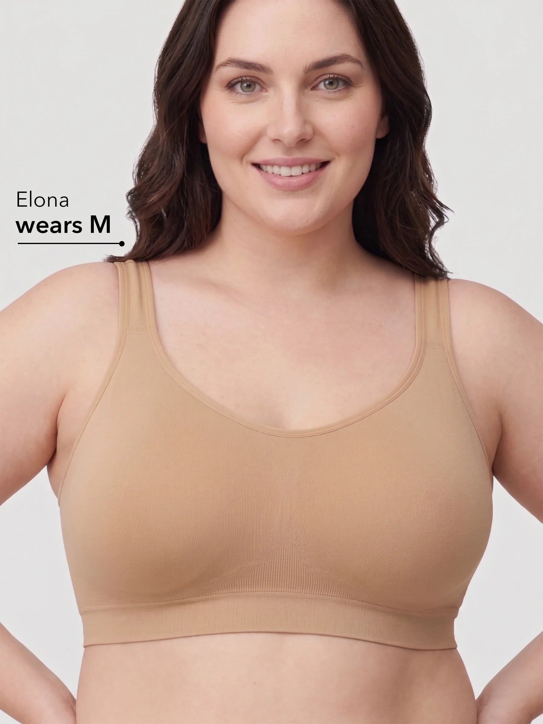 SPECIAL OFFER: Daily Comfort Throw-on Wirefree Bra (A-FF Cup) 80% OFF