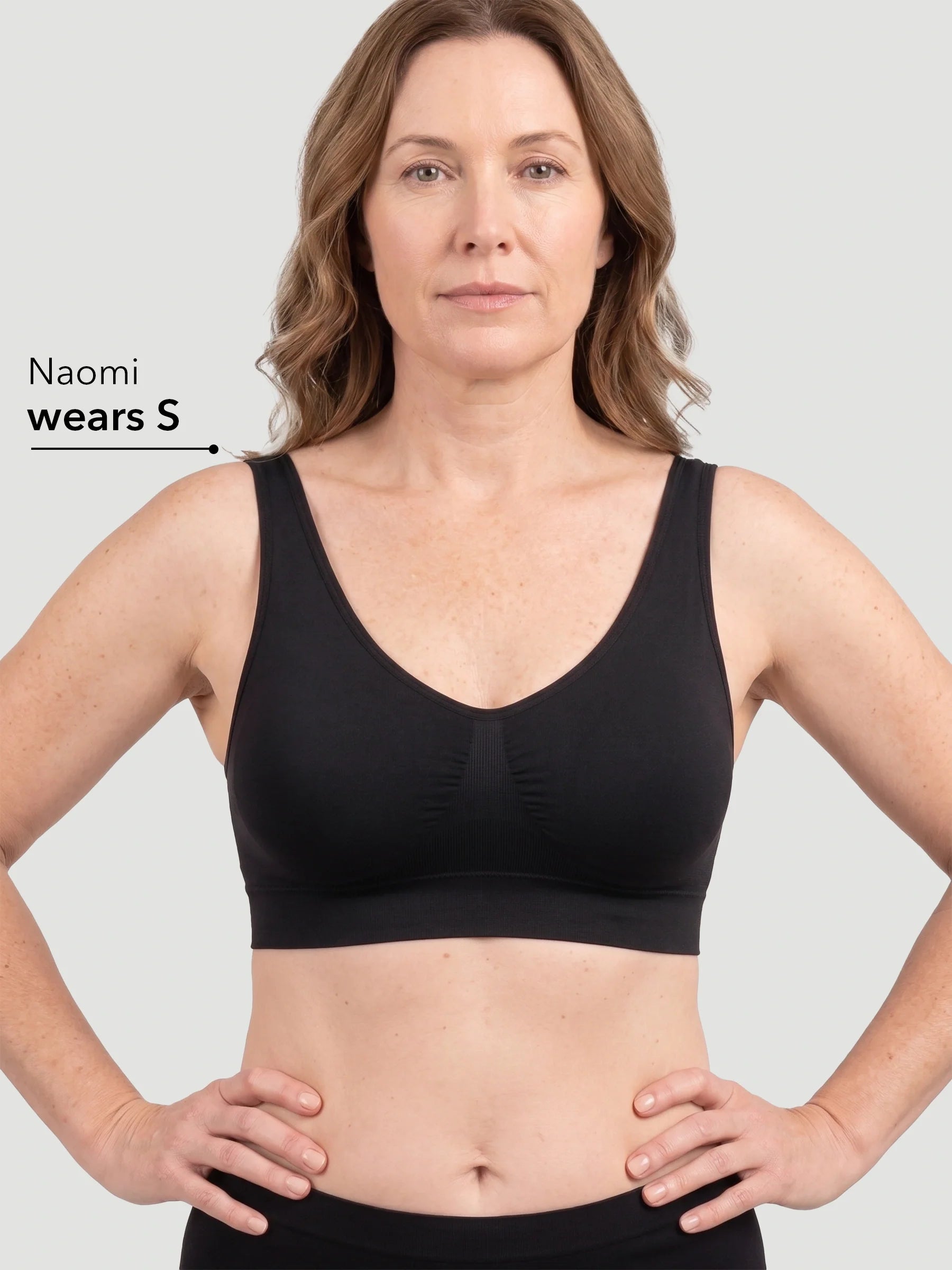 Daily Comfort Throw-on Wirefree Bra (A-FF Cup)