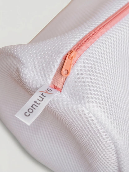 Free White Mesh Wash Bag