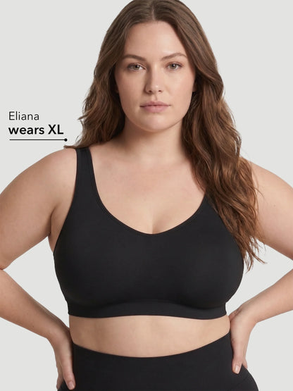 SPECIAL OFFER: Adjustable Wire Free Shaper Bra (Cups A-FF) + FREE Bra Extender 80% OFF