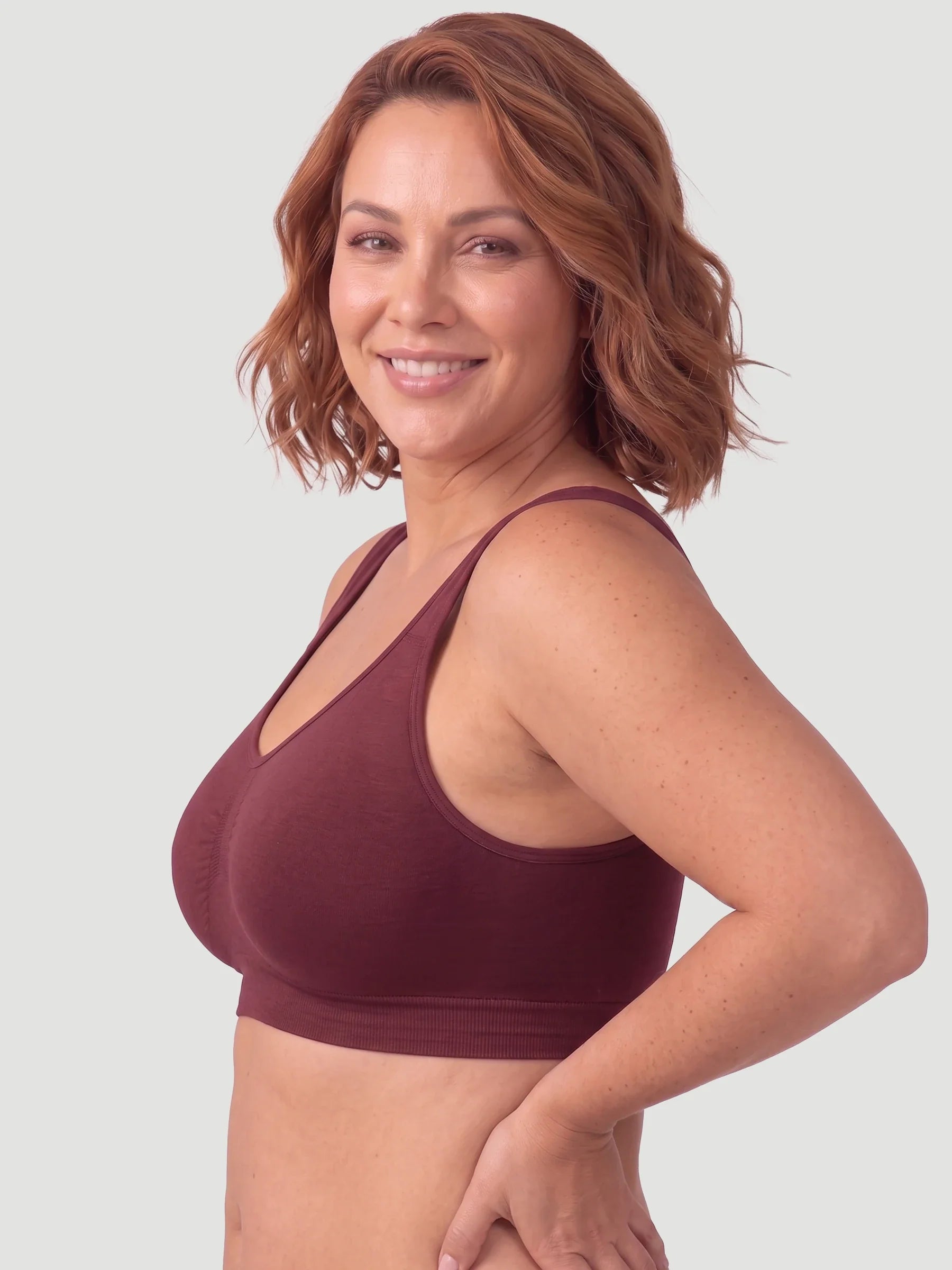 Daily Comfort Throw-on Wirefree Bra (A-FF Cup)