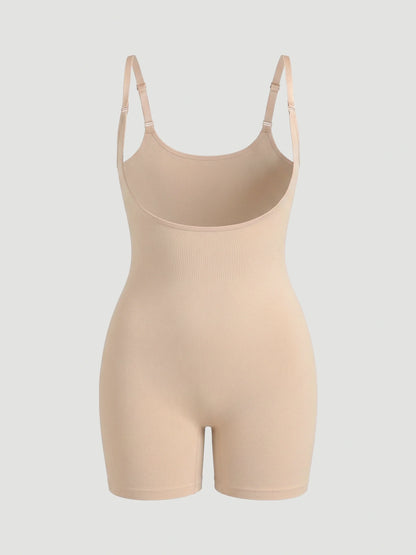 Open Bust Bodysuit Shaping Shorts