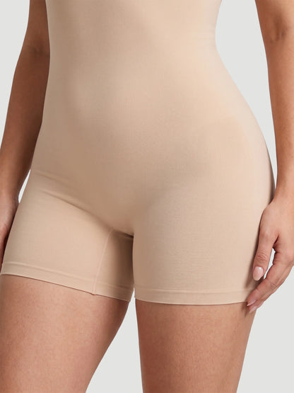 Open Bust Bodysuit Shaping Shorts