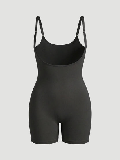 Open Bust Bodysuit Shaping Shorts