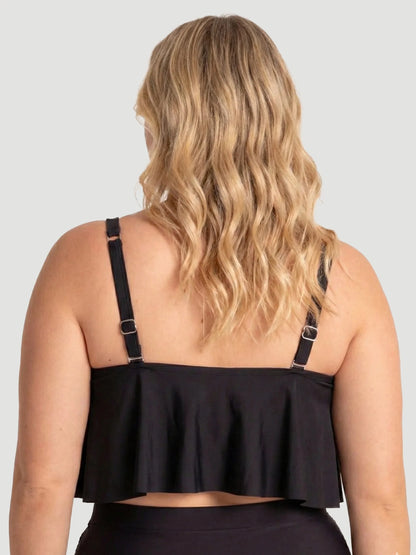 Ruffled Bikini Top