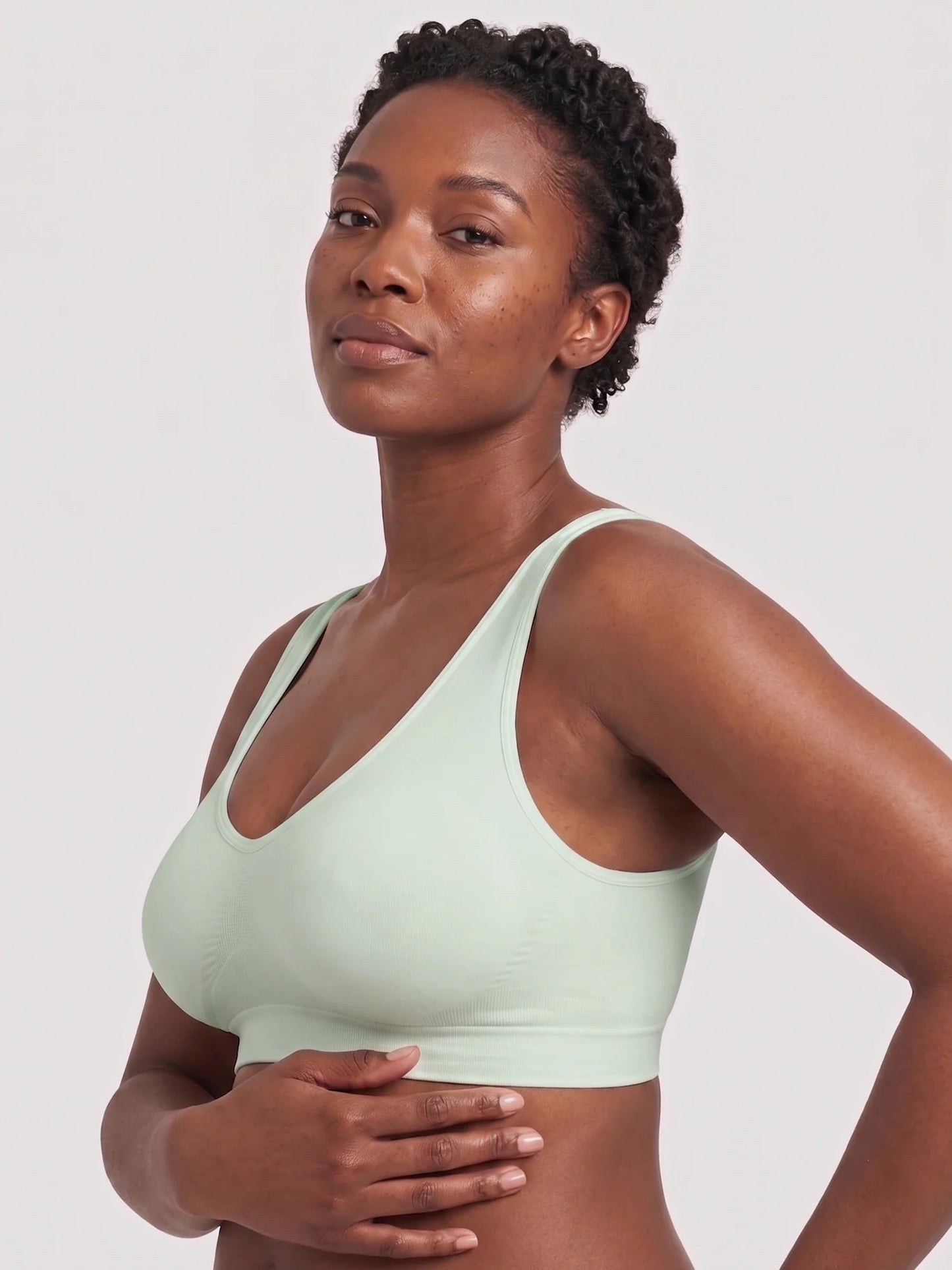 Daily Comfort Throw-on Wirefree Bra (A-FF Cup)
