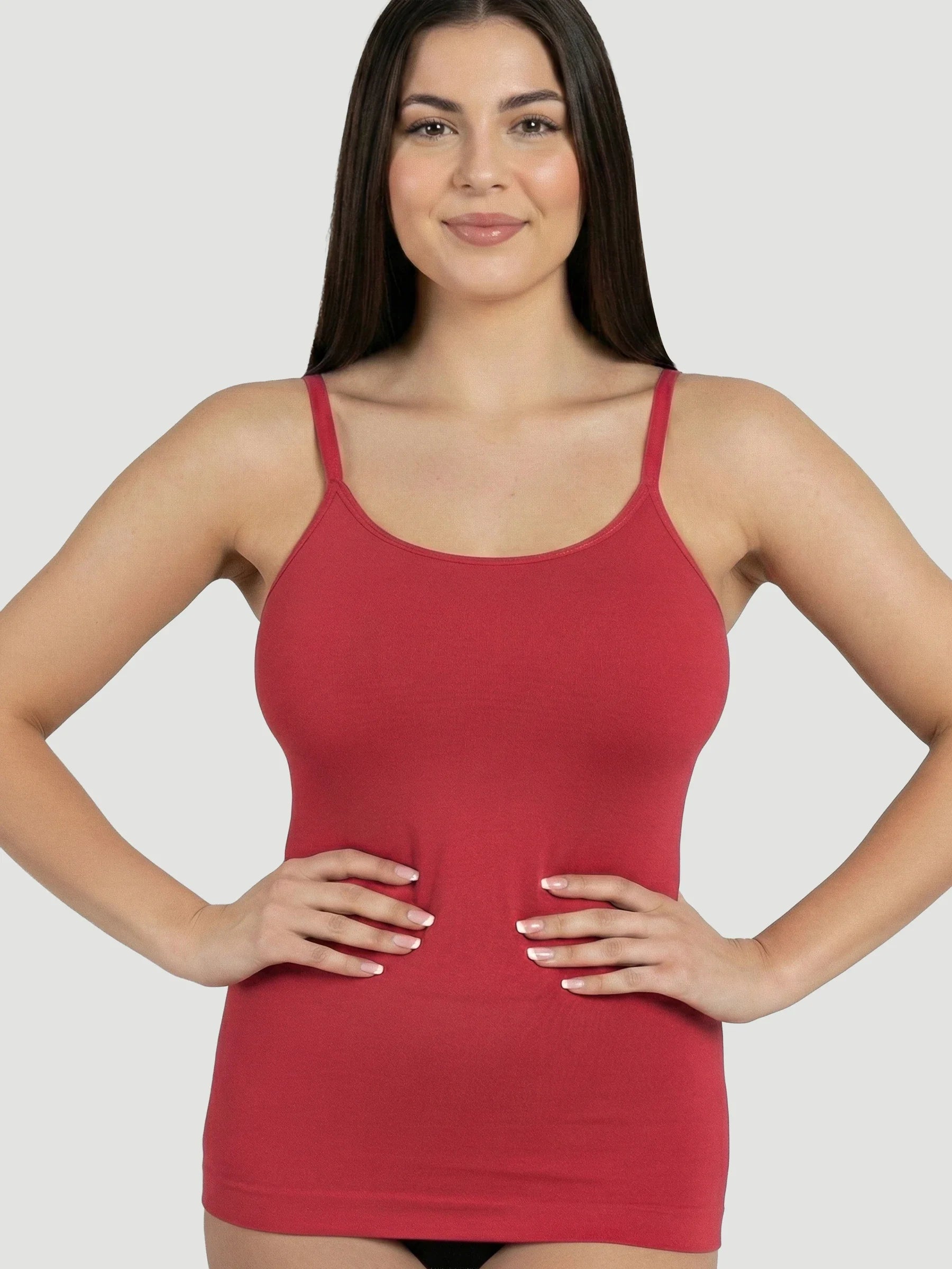 Seamless Shaping Scoop Neck Daily Cami Top