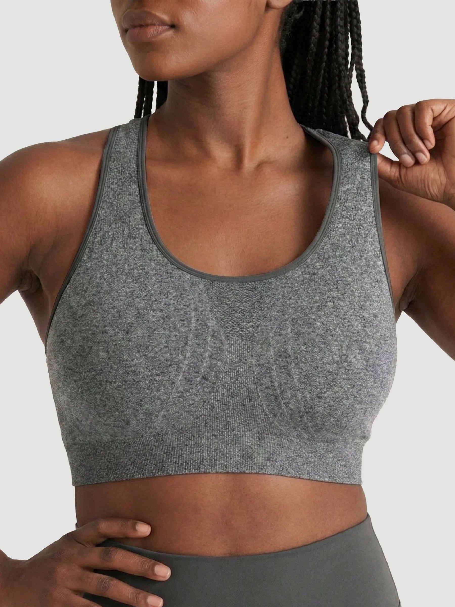 Seamless Racerback Sports Bra